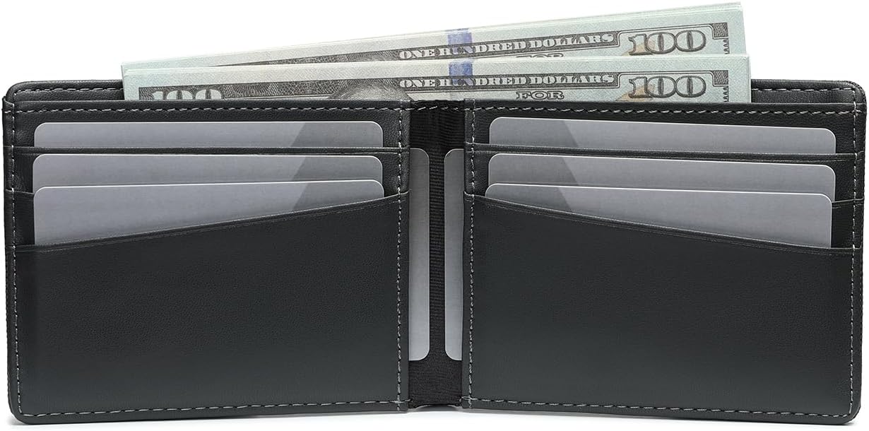 Lanyani Minimalist Fabric Wallet Bifold RFID Blocking - Image 5