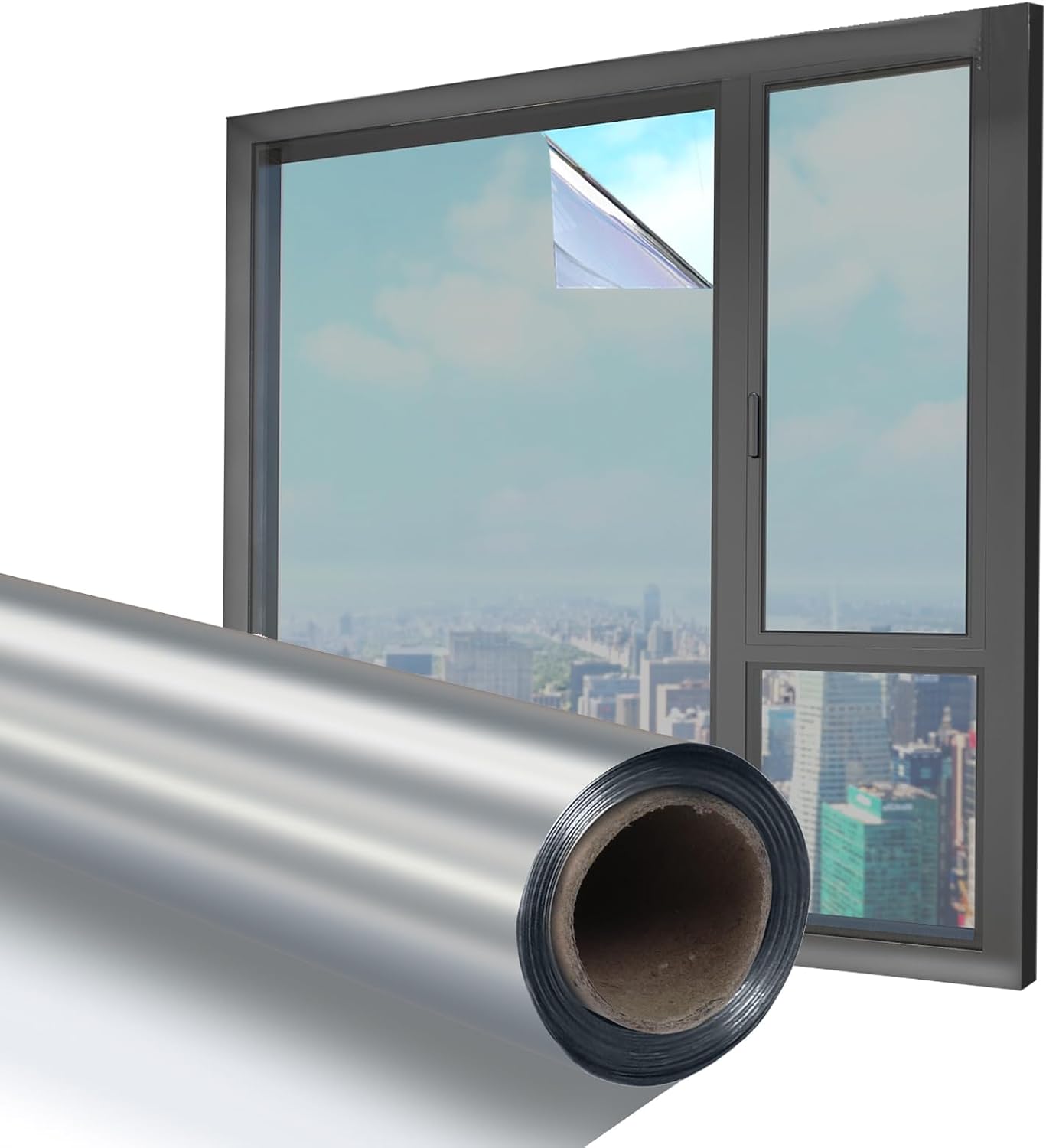 Uexplore-oz One Way Window Tint Film, Silver, 60cm × 8M | Window ...