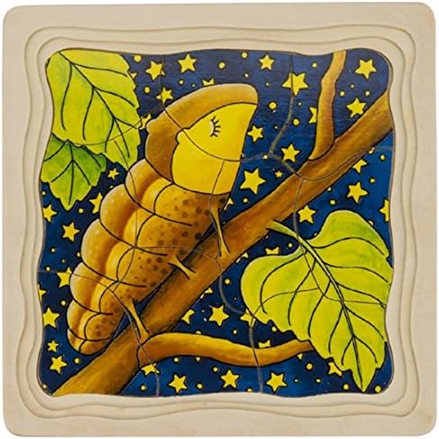 Goki 57523 - puzzle warstwowe - gąsienica