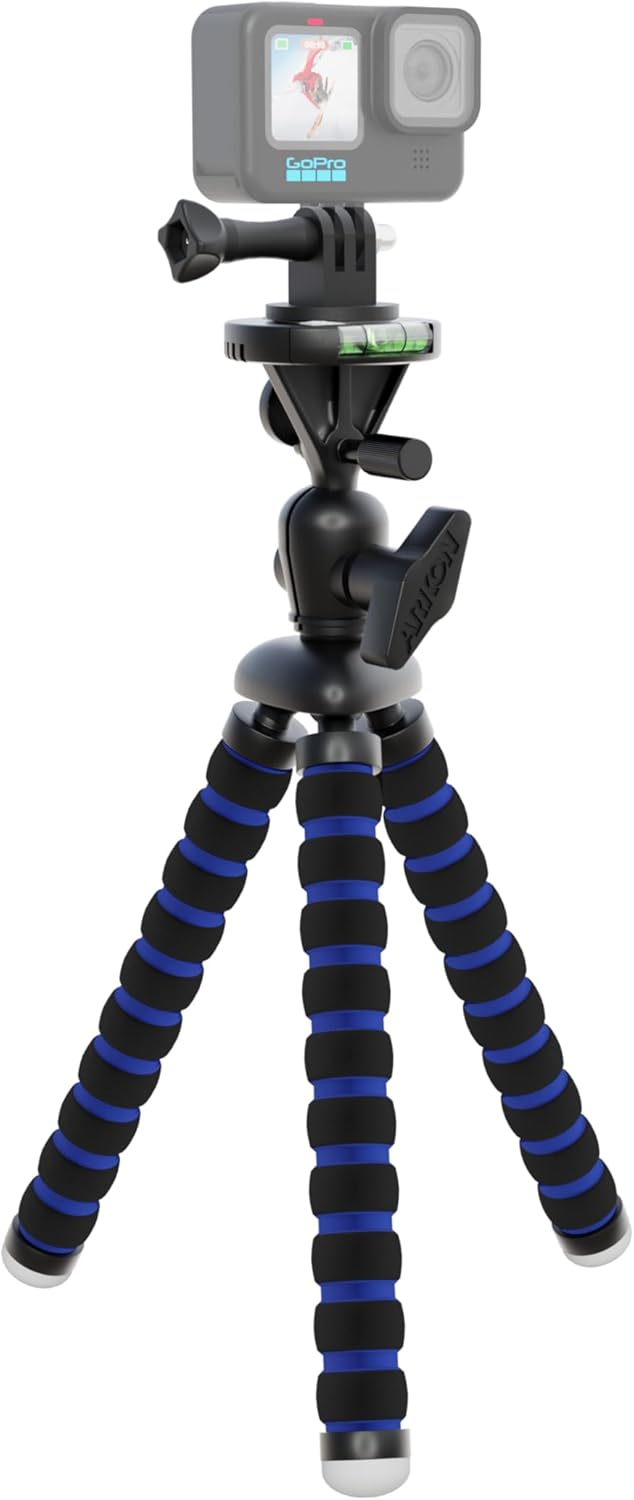 Arkon Flexible 11 inch Tripod Mount for GoPro Hero Action Cameras Retail Black