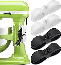 SisBroo Cord Organizer Appliances, 4PCS Kitchen Appliance Winder Cable Organizer, Holder Wrapper Appliances Stick on Press...