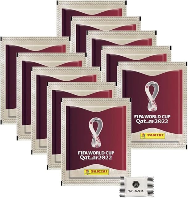 Panini World Cup Qatar 2022 Stickers (10 Boosters)