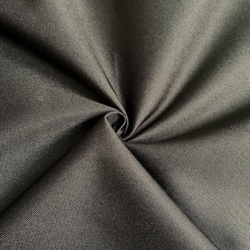 EU Fabrics - Tela Cordura de 1000 denier, material duradero para exteriores, tela resistente al agua, ideal para sombrillas de jardín, tiendas de campaña, bolsas y mochilas (negro, 1 metro x 150 cm)