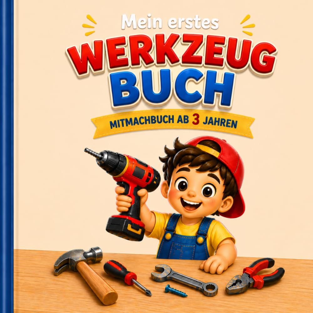 Mein erstes Werkzeug Buch: Das Mitmachbuch ab 3 Jahren