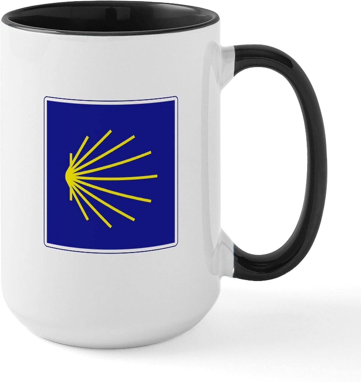 CafePress Camino De Santiago, Spain Large Mug 15 oz (444 ml) Ceramic Coffee Mug