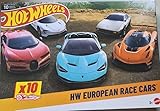 Hot Wheels 10-Pack of Toy Race Cars, Includes 1:64 Scale Corvette, Lamborghini, McLaren & Hot Wheels Originals (Amazon Exclusive)