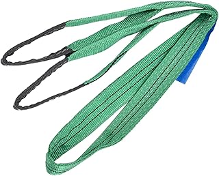 EVTSCAN Lifting Slings Straps Heavy Duty 2T Load Capacity High Strength Polyester Colorful Flat Webbing(5M)