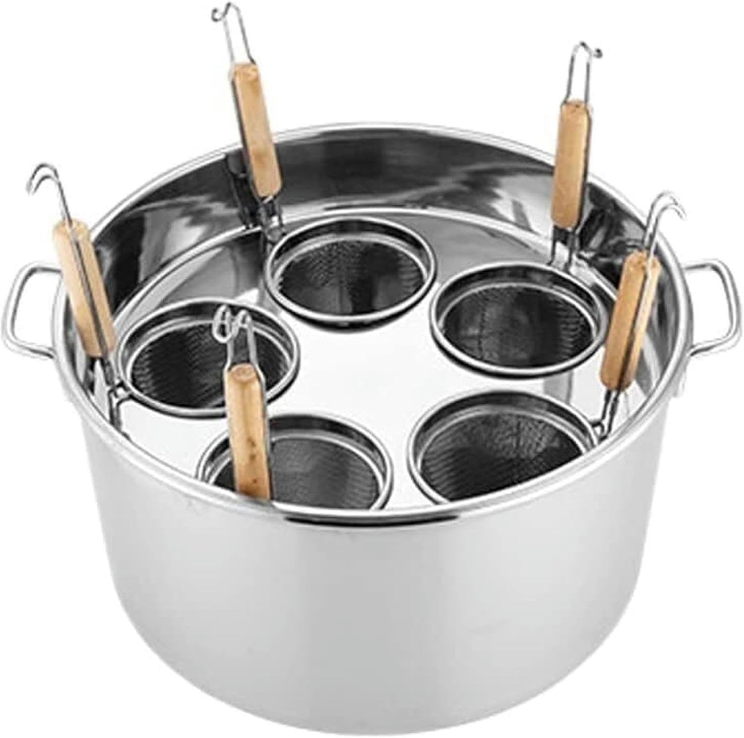 Pasta Pots Pasta Pot Stainless Steel Pasta Cooker, Pasta Cooker Set With Insert Strainer Basket, Home Kitchen Stock Pot Restaurant Steamer Pot, Pasta Cooking Cookware