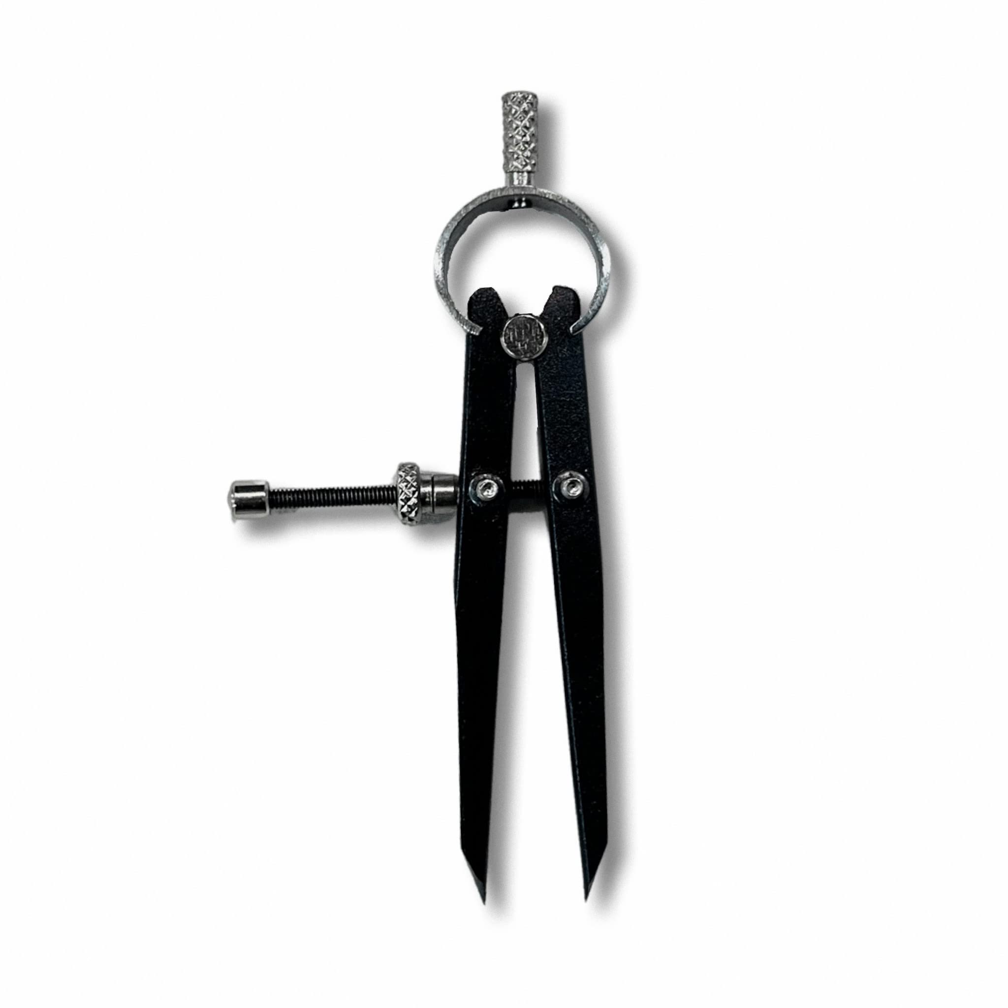 Johnson Tools Aven 4" Spring Divider Compass - Adjustable Fine Point Black Powder Coated Precision Measuring for Jewellery Marking, Scribing, Craftsman, Architect, Artist, Carpenter, Model Making 1