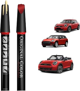 Carhoo 851 Chili Red Compatible with MINI Cooper Exact Match Touch Up Paint Pen - 0.56 Fl Oz16ml