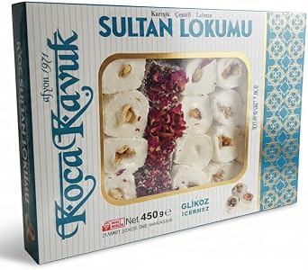 KocaKavuk Afyon Sultan Lokumu Karışık Çeşnili Hediyelik 250-450 Gr (250 Gr)