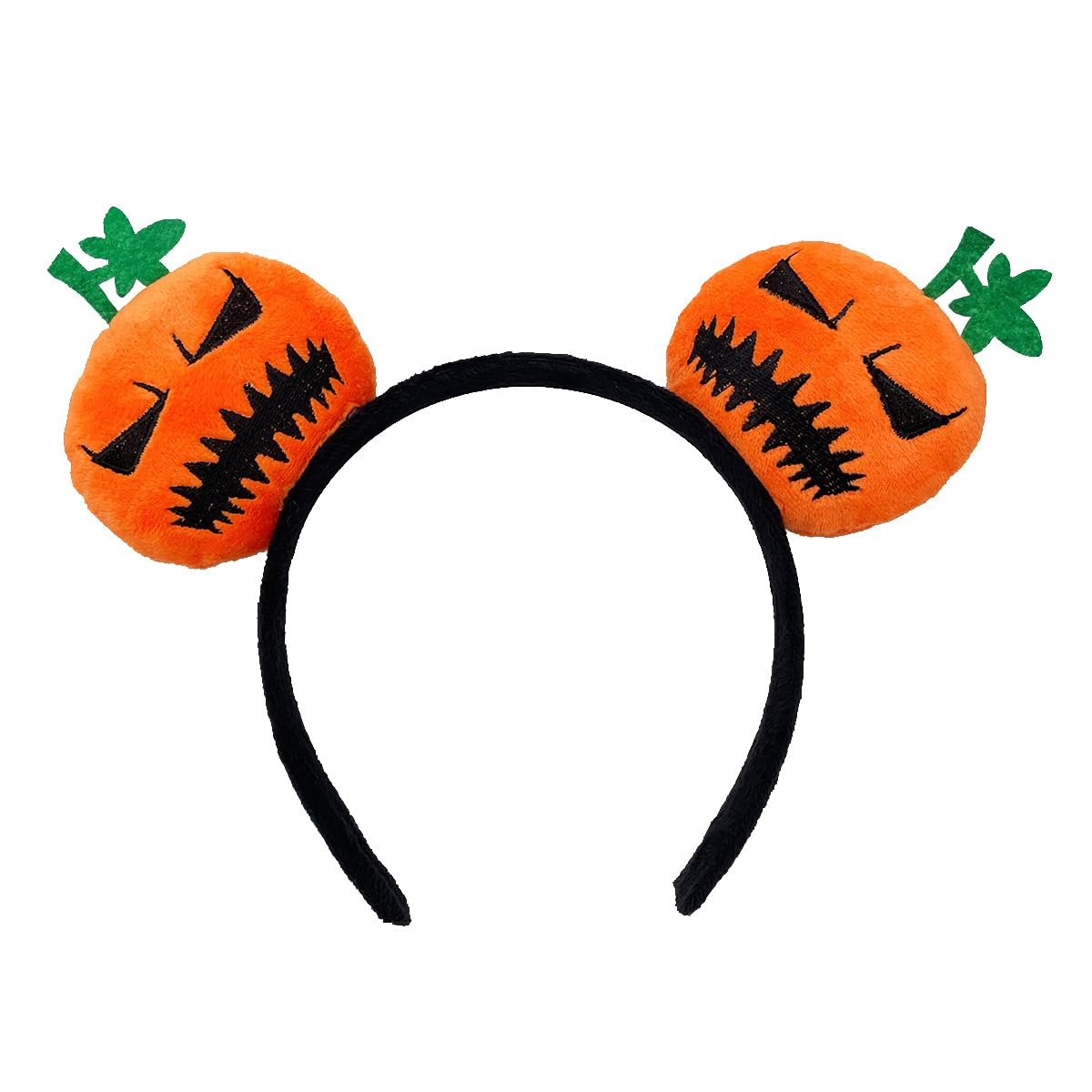 Halloween Pumpkin Headbands,Women Exquisite Pumpkin Hair Accessories,Women Halloweens Costume Cosplay Accessories,Halloween Headband(1PCS Sawtooth Grinning Squash Headband)