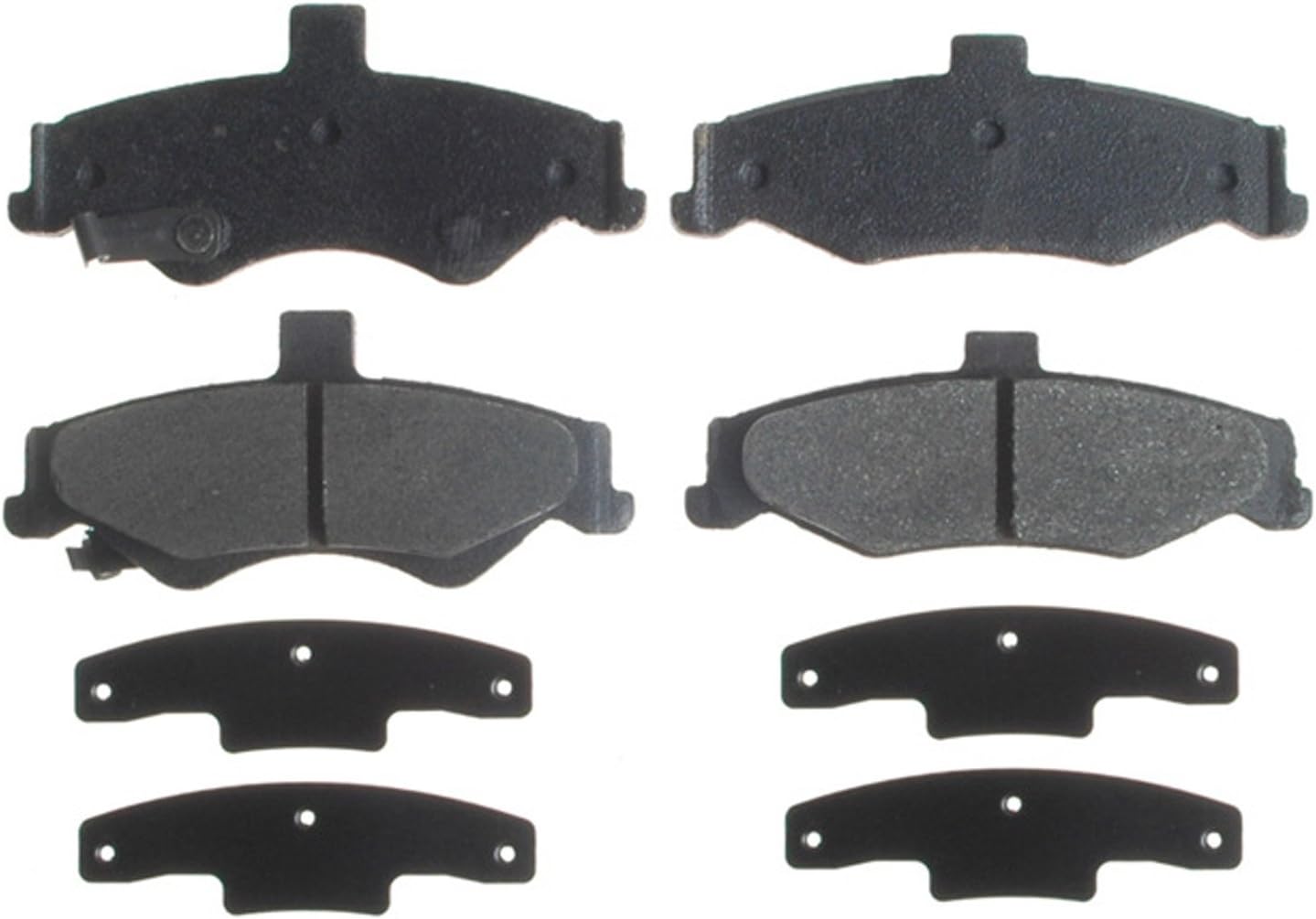 ACDelco® BNDL-31002382 - Silver™ Rear Brake Kit With Ceramic Pads