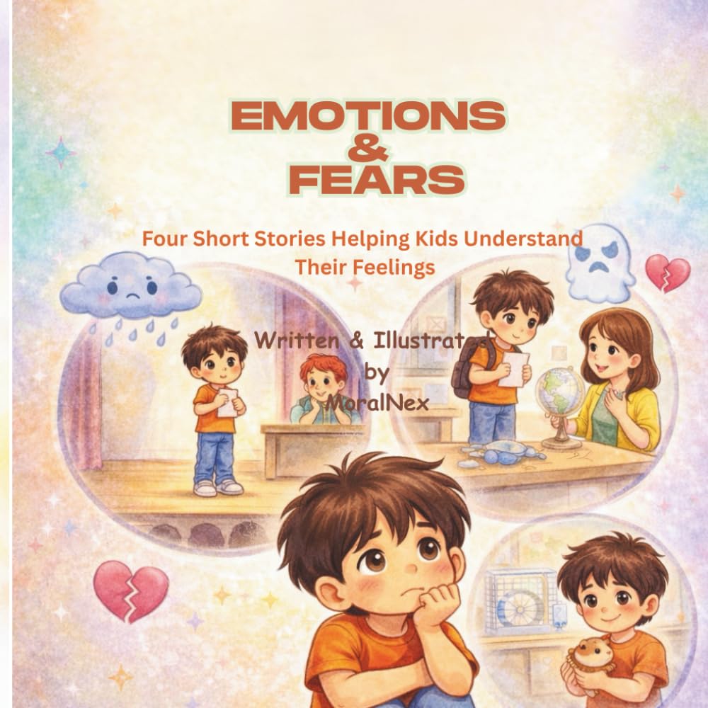 Emotions & Fears: Four Short Stories Helping Kids Understand Their Feelings (MoralNex Publishing)