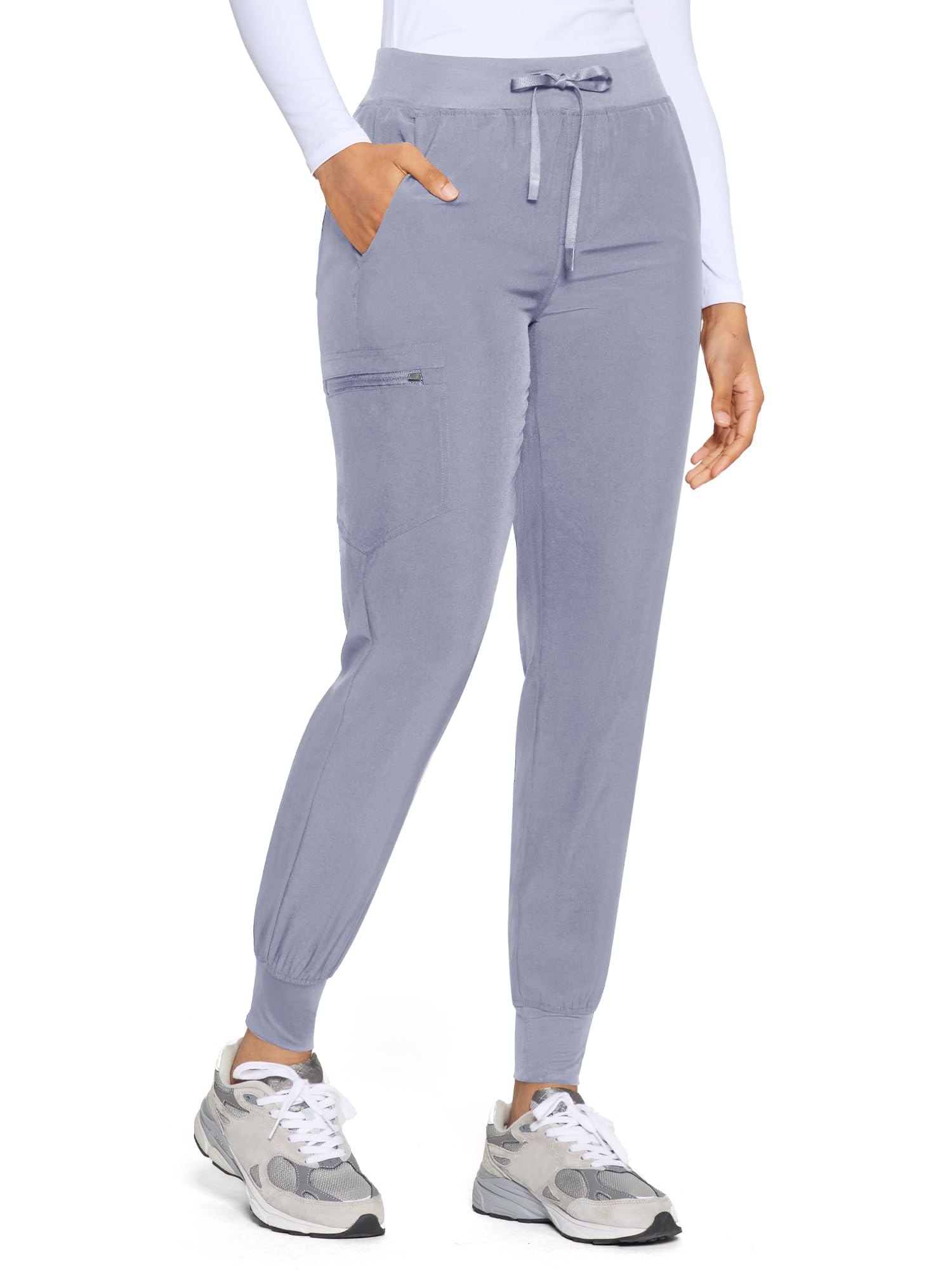 COZYFIT Womens Scrub Pants - Soft Stretch Yoga Style