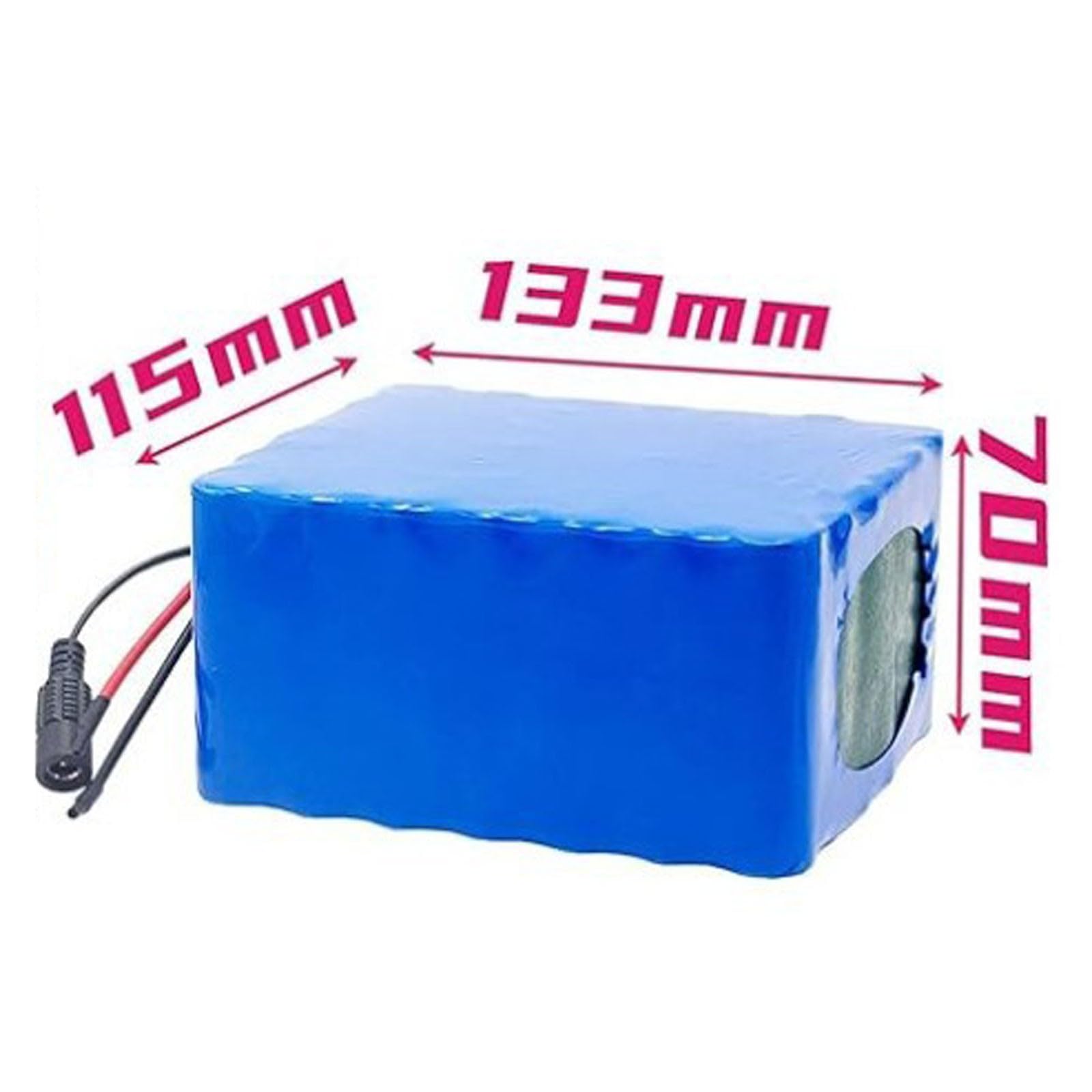 24V 20Ah E-Bike Batería 7S6P Baterías De Patinetes Eléctricos con Cargador Carcasa de PVC impermeable Larga duración de la batería para 150W 250W 350W 750W Motores 24V 20Ah,XT30