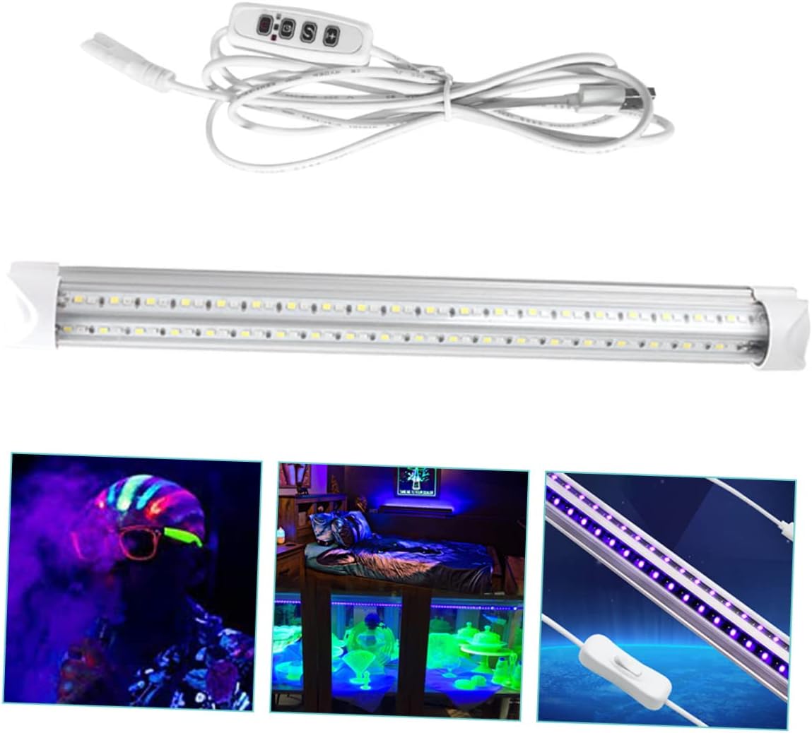 Black Light LED Fluorescent Lamp USB Powered Stage Party Light for Dj Ktv Bar and Amusement Parks Create Vibrant Atmosphere with Design