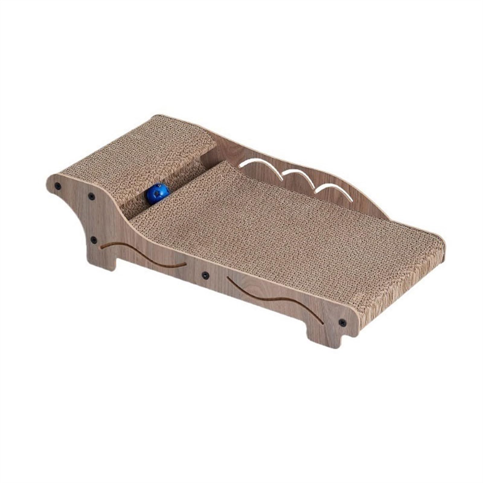 Rascador de cartón Juguetes for Gatos, Tablero rascador for Gatos Resistente al Desgaste, sin caspa, sofá Cama, Molinillo de Garras de Papel Corrugado, Suministros for Mascotas Juguetes para Gatos (C