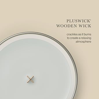 WoodWick Lavender & Cedar Scented Candle, Crackling Wick, 9.7oz