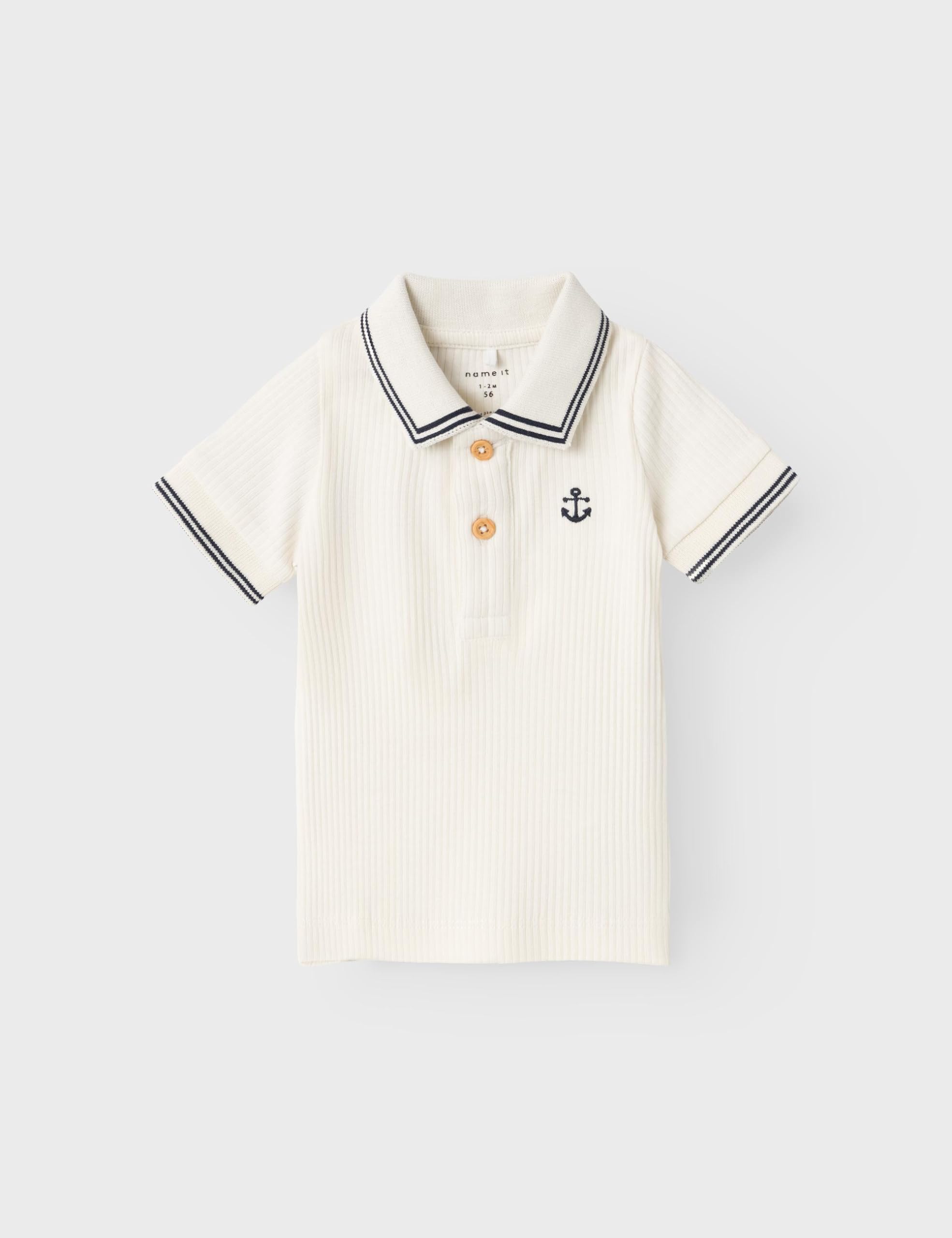 NAME IT Nbmfriman SS Polo Top Bébé garçon