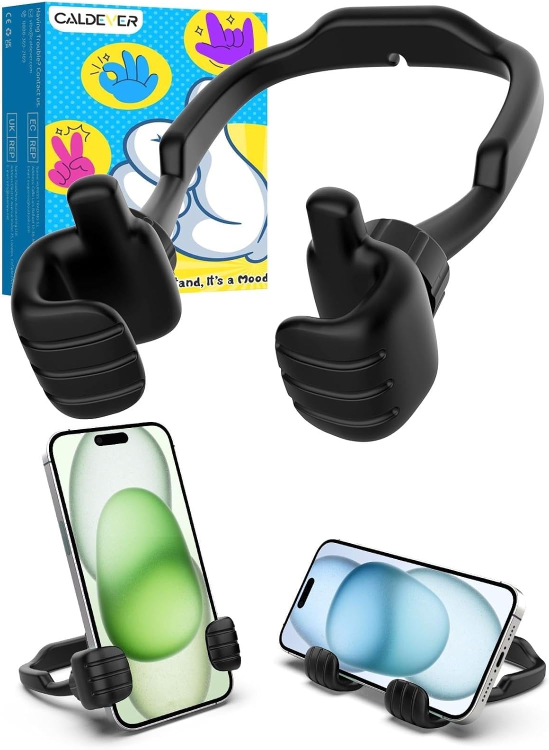 Stocking Stuffers for Teens Boys Men Kids Gifts Thumbs Up Lazy Phone Holder