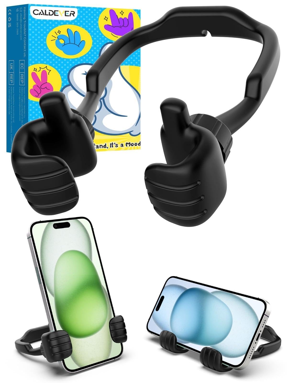 Stocking Stuffers for Teens Boys Men Kids Gifts Thumbs Up Lazy Phone Holder