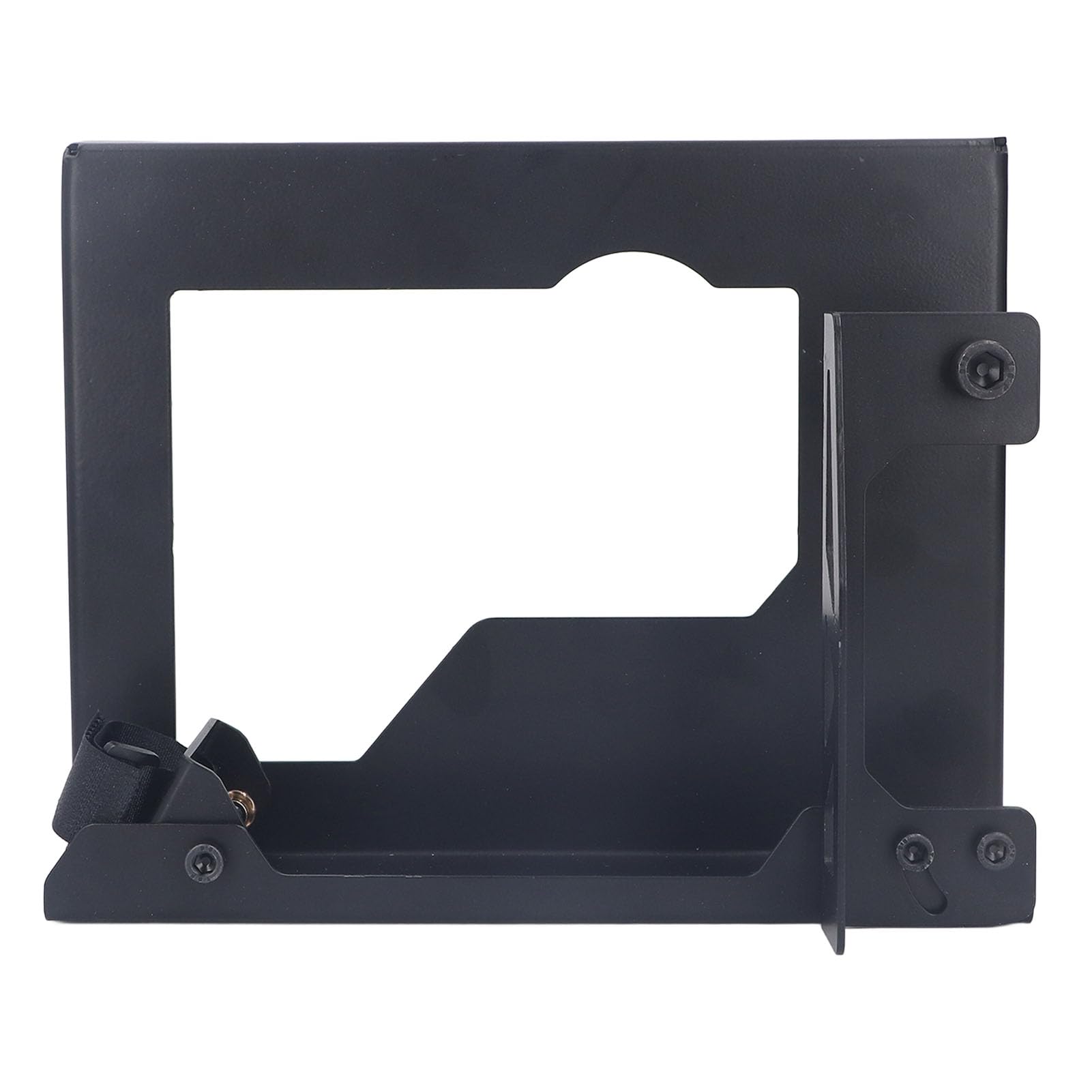 Supporto Pialla Elettrico Pieghevole, Struttura Stabile, Verniciato Nero Opaco, Piastra In Acciaio Facile Maneggiare, Supporto Pialla Pieghevole, Piegatura CNC per la Lavorazione Del Legno