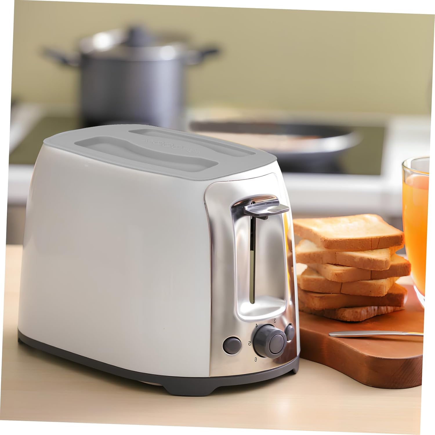 2pcs Silicone Toaster Oven Covers Bread Maker Upper Covers Toaster Protector Lid Easy Clean Modern Kitchen Accessory