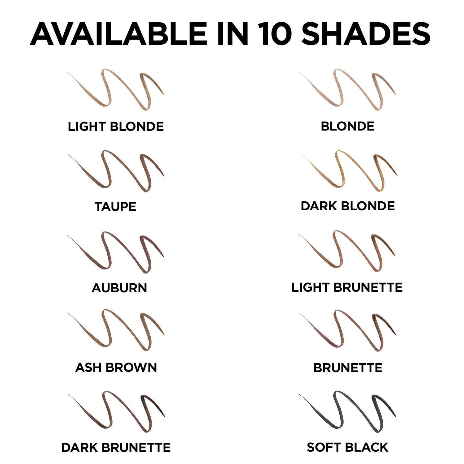 L'Oreal Paris Makeup Brow Stylist Definer Waterproof Eyebrow Pencil, Ultra-Fine Mechanical Pencil, Draws Tiny Brow Hairs and Fills in Sparse Areas and Gaps, Brunette, 0.003 Ounce (1 Count) : Beauty & Personal Care