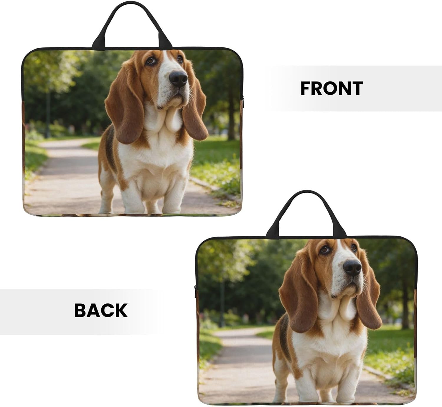 Laptop Case 14 inch Shockproof Protective Laptop Bag Briefcase Computer Bag image 5