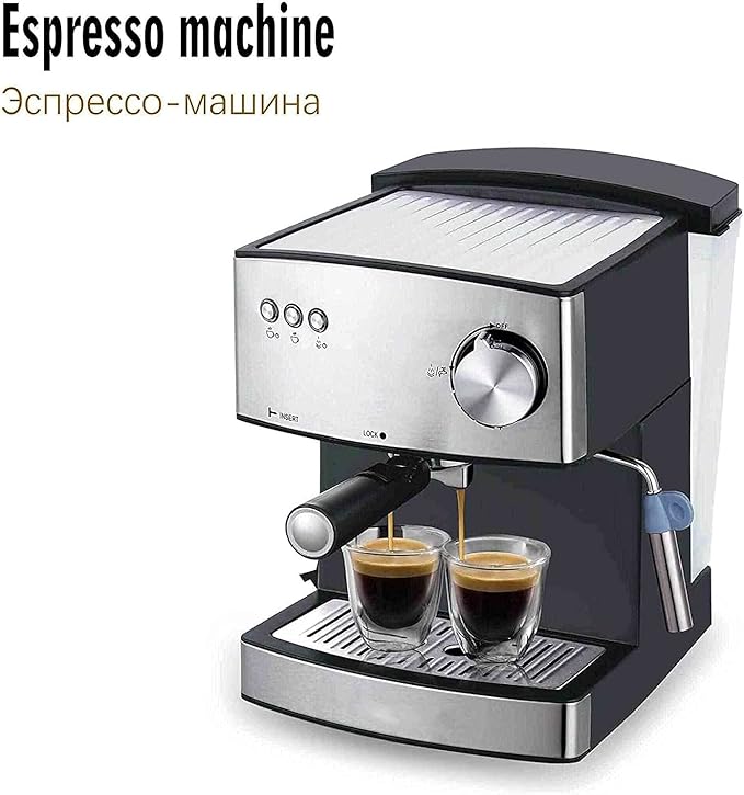 Cafetera de Goteo Semiautomática con Espumador de Leche 800W miniatura 5