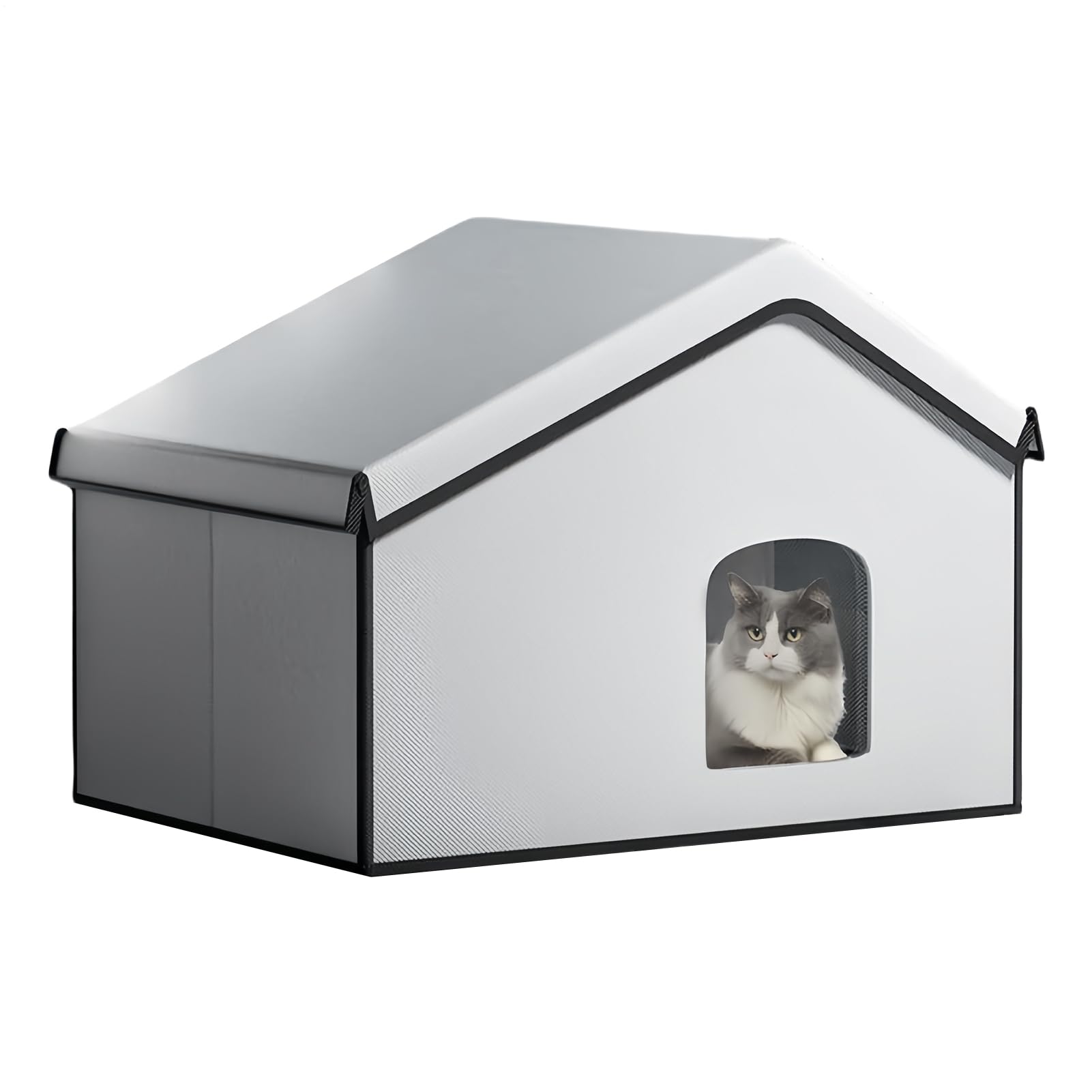 Maison rafraîchissante pour chat Teksome abri extérieur imperméable