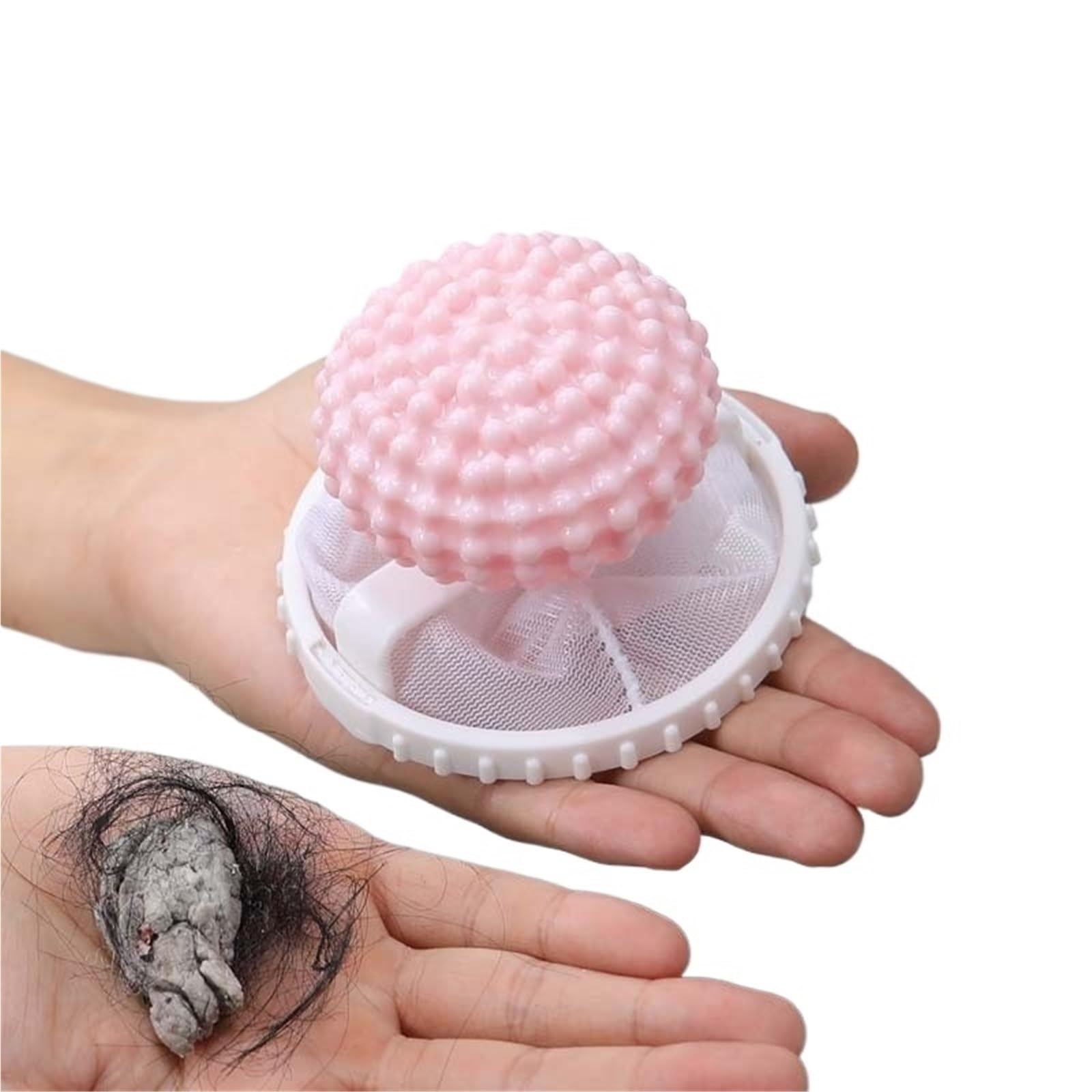 Waschkugel 3 Stück schwimmender Fusselfängerball | Wiederverwendbare Kleidung, Waschmaschine, Haarfilter, Wäschereinigungswerkzeuge(3pc Blue)