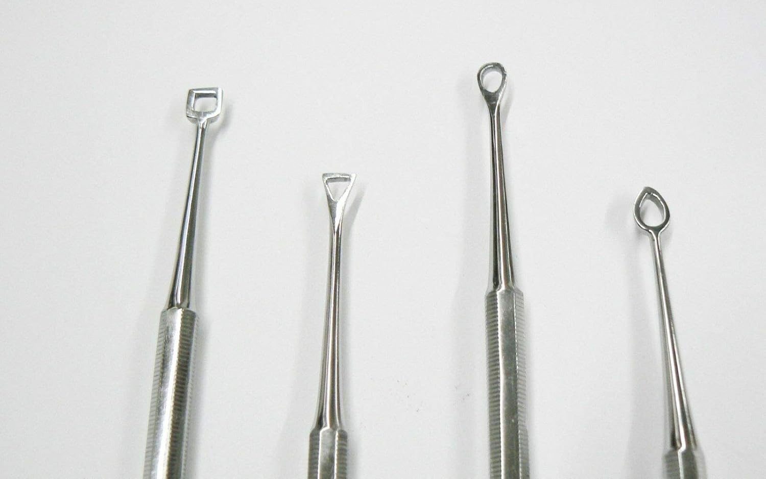 Wax Carving Tool Set of 4 Hollow End Carvers Wax Design Sculpting Metal Clay Tools A1