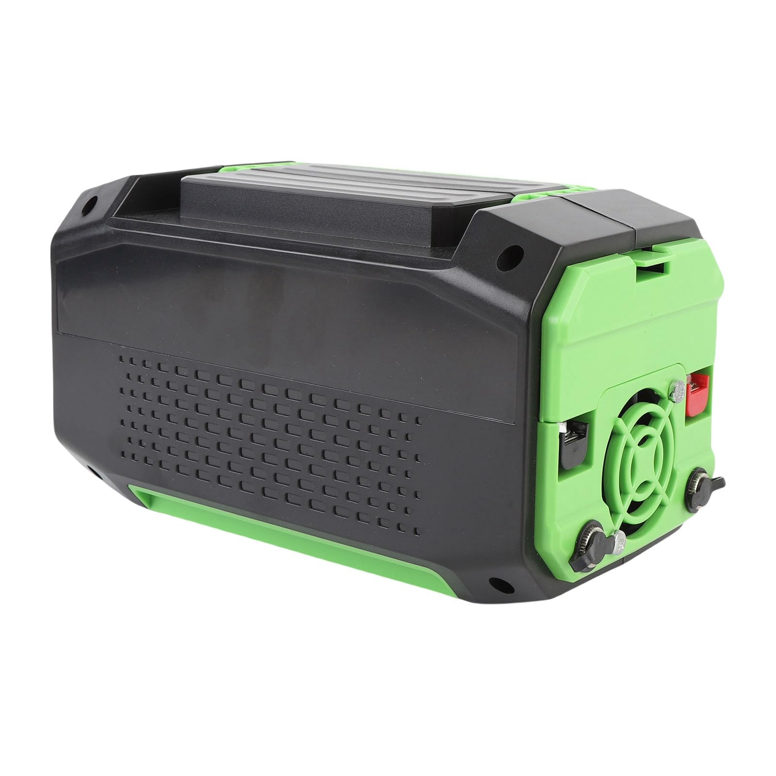 Ejoyous Inversor de Corriente para Automóvil 600W ABS DC 12V A AC 220V Inversor de Corriente para Vehículo con 2 Enchufes 2 USB A USB C Pantalla de Voltaje Carga Rápida para Viajes en Automóvil