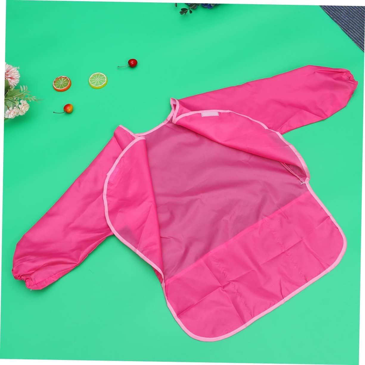 VICASKY 2pcs Handmade Craft Apron Long-sleeved Apron Black Neck Scarf Halloween Costumes Pasties Angel Plush