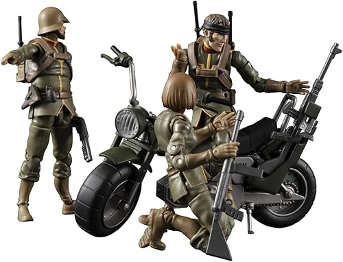 Vista 7 de Megahouse - Gundam - Principado de Zeon V-01 (motocicleta exclusiva), figura coleccionable G.M.G Motocicleta exclusiva V-01