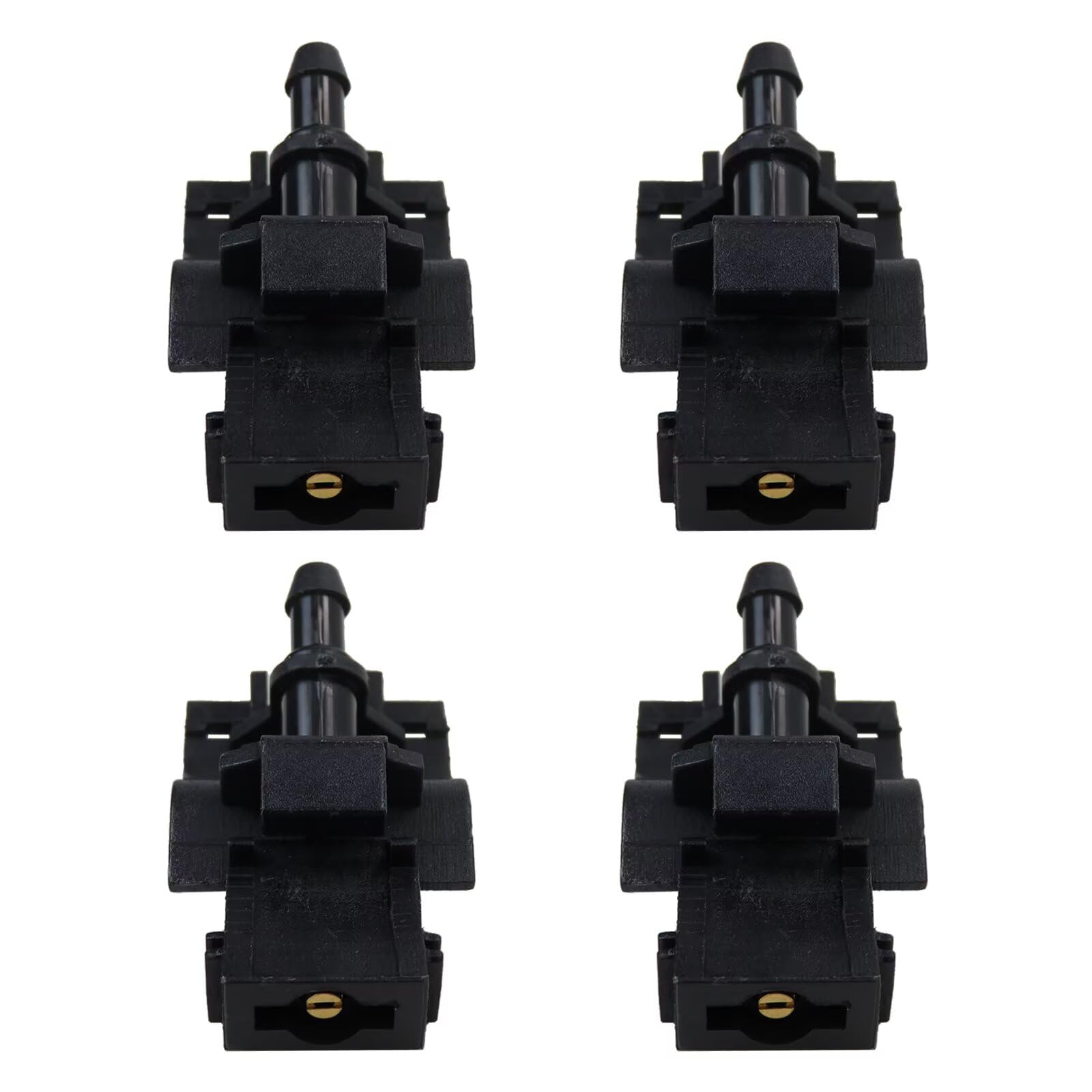 Upgraded Icelily 4PCS Windshield Washer Nozzle Spray Jet Replace Part Number: for 85381-0T030/85381-0T010/85381-0T020