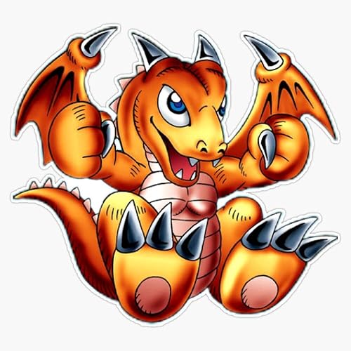 Baby Dragon Yu-Gi-Oh! - Adhesivo adhesivo de vinilo para parachoques de 5 pulgadas