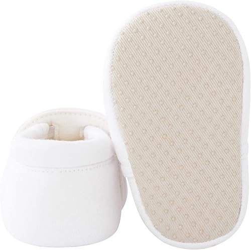 Miniatura 3 de pureborn Botines de forro polar unisex para bebé niño niña, zapatos cálidos para bebés