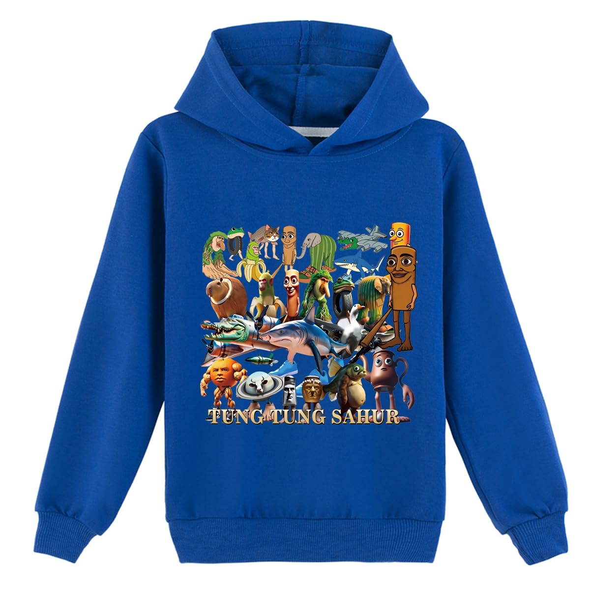 Set De Sweat à Capuche Pour Enfants, Italian Brainrot, Tung