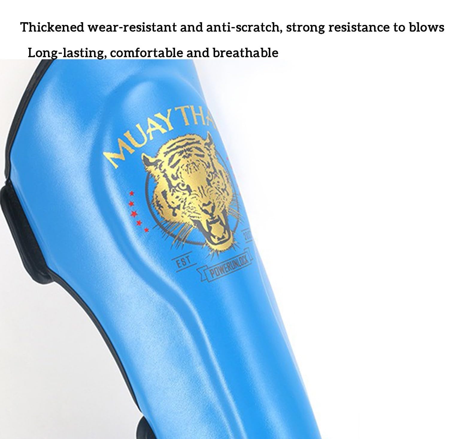 Paratibie Muay Thai, Parastinchi Da Boxe, Paratibie Kick Boxing Paratibie Muay Thai Shin Instep Protection Reggi Parastinchi, Traspiranti, Regolabile Per Kickboxing, Allenamento