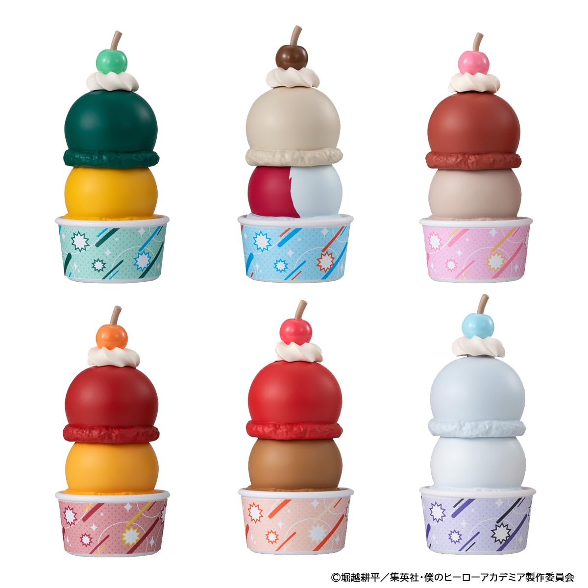 Megahouse - My Hero Academia - Stack Up & Change My Hero Academia, Tsumichen Blind Box Komplettset