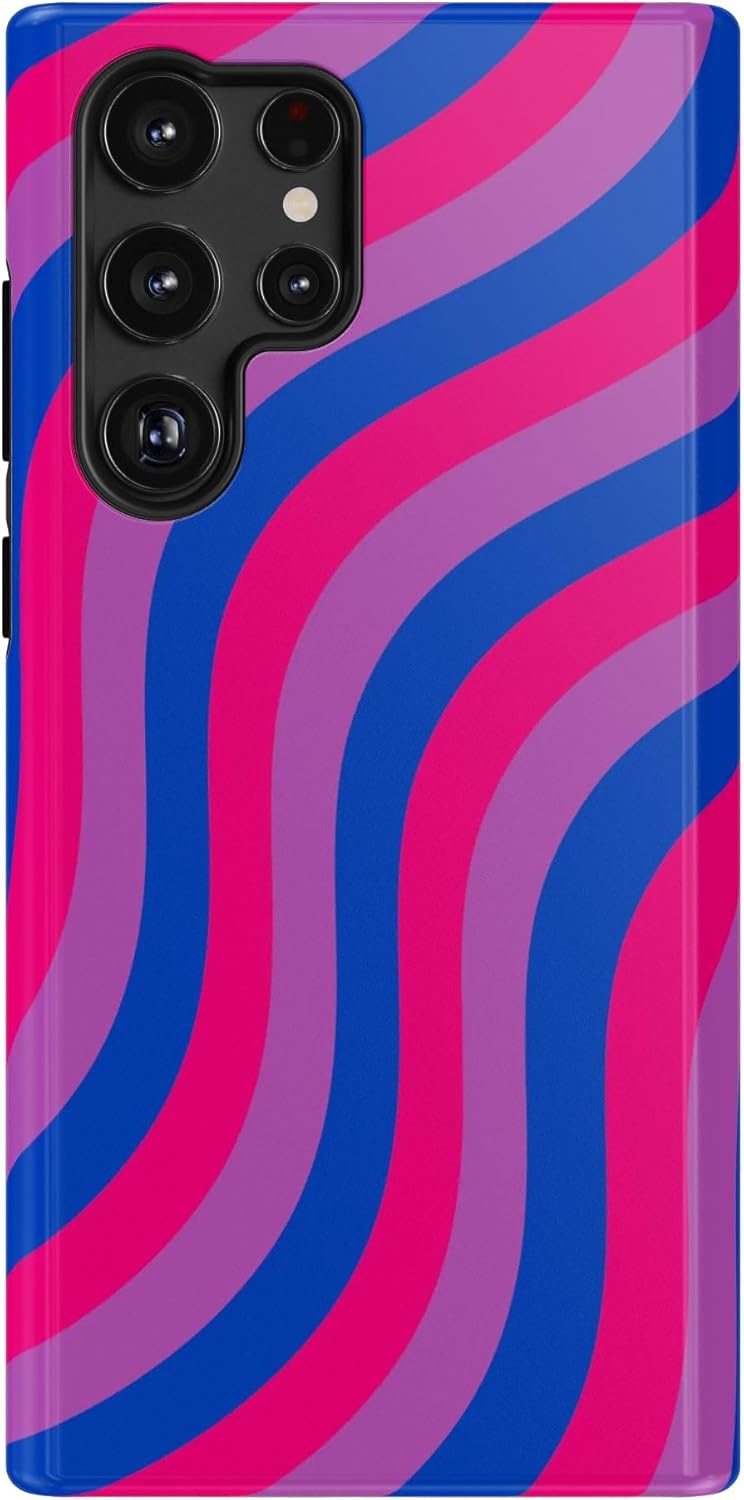Casely Galaxy S22 Ultra Case | Poppy Meadows | Pastel Floral | Essential Slim Dual-Layer Protective Design
