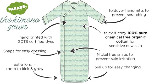 PARADE Organic Gowns Essentials
