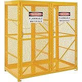 Global Industrial Vertical Cylinder Storage Cabinet with Double Door, 60