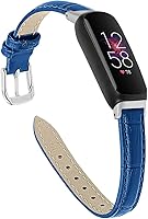 Vista 1 de Band Compatible with Fitbit Inspire 3 Bands Replacement Genuine Leather Wristband Quick Release Straps Watch Bands for Fitbit Inspire 3 Smartwatch