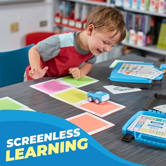 Sphero indi Student Kit – Screenless Coding Robot for Kids 4+ – Learn Coding, Problem‑Solving & AI Literacy with Color Tiles – Build Mazes, Solve Puzzles & Explore STEM Education