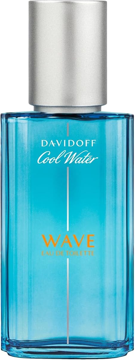 Cool Water Wave Eau de Toilette – Fresh Woody Men's Cologne – With Notes of Sichuan Pepper, Juniper & Sandalwood – Long Lasting Fragrance