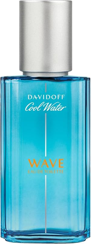 Cool Water Wave Eau de Toilette – Fresh Woody Men's Cologne – With Notes of Sichuan Pepper, Juniper & Sandalwood – Long Lasting Fragrance